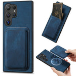 Custodia magnetica in pelle per Samsung Galaxy S25 Ultra