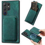 Custodia magnetica in pelle per Samsung Galaxy S25 Ultra