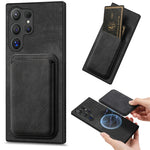 Custodia magnetica in pelle per Samsung Galaxy S25 Ultra