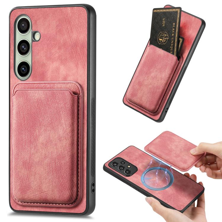 Custodia magnetica in pelle per Samsung Galaxy A57 5G