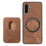 Custodia magnetica in pelle per Samsung Galaxy A26 A36 S25