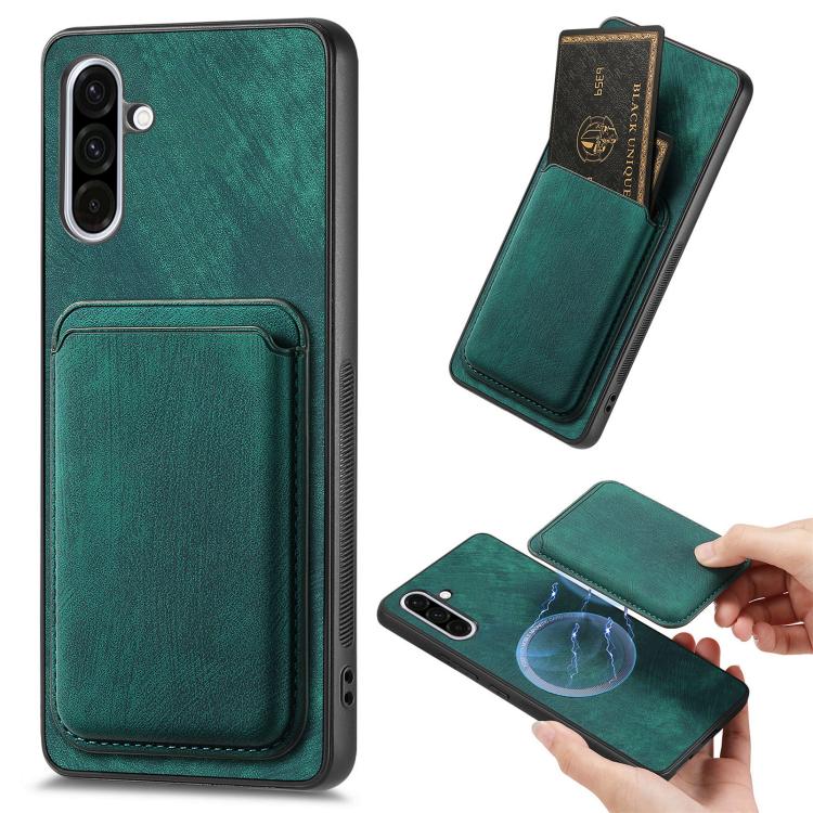 Custodia magnetica in pelle per Samsung Galaxy A26 A36 S25