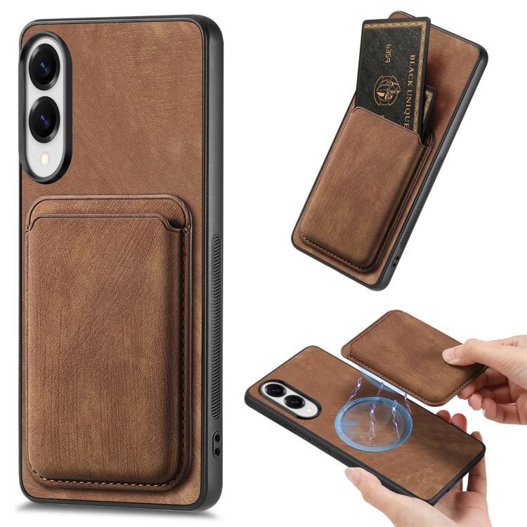 Custodia magnetica in pelle per Samsung Galaxy A57 5G