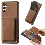 Custodia magnetica in pelle per Samsung Galaxy S25 Ultra