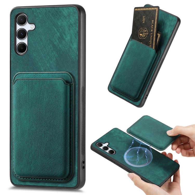 Custodia magnetica in pelle per Samsung Galaxy S25 Ultra