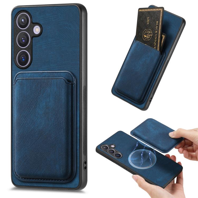 Custodia magnetica in pelle per Samsung Galaxy A57 5G