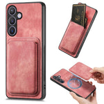 Custodia magnetica in pelle per Samsung Galaxy A57 5G
