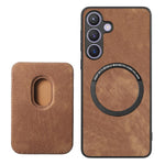 Custodia magnetica in pelle per Samsung Galaxy A57 5G
