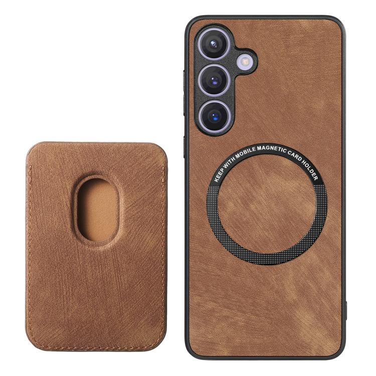 Custodia magnetica in pelle per Samsung Galaxy A57 5G
