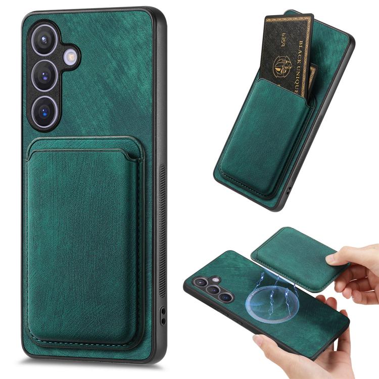 Custodia magnetica in pelle per Samsung Galaxy A57 5G