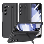 Custodia per telefono antiurto lunga in pelle a grana Chi, For Galaxy Z Fold8 5G, For Galaxy Z Fold8 Ultra 5G, For Galaxy Z Fold7 5G, For Galaxy Z Fold6 5G, For Galaxy Z Fold5 5G