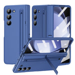 Custodia per telefono antiurto lunga in pelle a grana Chi, For Galaxy Z Fold8 5G, For Galaxy Z Fold8 Ultra 5G, For Galaxy Z Fold7 5G, For Galaxy Z Fold6 5G, For Galaxy Z Fold5 5G