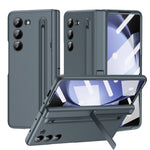 Custodia per telefono antiurto lunga in pelle a grana Chi, For Galaxy Z Fold8 5G, For Galaxy Z Fold8 Ultra 5G, For Galaxy Z Fold7 5G, For Galaxy Z Fold6 5G, For Galaxy Z Fold5 5G