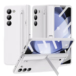 Custodia per telefono antiurto lunga in pelle a grana Chi, For Galaxy Z Fold8 5G, For Galaxy Z Fold8 Ultra 5G, For Galaxy Z Fold7 5G, For Galaxy Z Fold6 5G, For Galaxy Z Fold5 5G