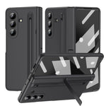 Custodia per telefono antiurto lunga in pelle a grana Chi, For Galaxy Z Fold8 5G, For Galaxy Z Fold8 Ultra 5G, For Galaxy Z Fold7 5G, For Galaxy Z Fold6 5G, For Galaxy Z Fold5 5G