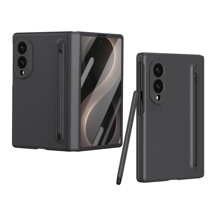 Custodia per telefono antiurto lunga in pelle a grana Chi, For Galaxy Z Fold8 5G, For Galaxy Z Fold8 Ultra 5G, For Galaxy Z Fold7 5G, For Galaxy Z Fold6 5G, For Galaxy Z Fold5 5G