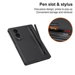 Custodia per telefono antiurto lunga in pelle a grana Chi, For Galaxy Z Fold8 5G, For Galaxy Z Fold8 Ultra 5G, For Galaxy Z Fold7 5G, For Galaxy Z Fold6 5G, For Galaxy Z Fold5 5G