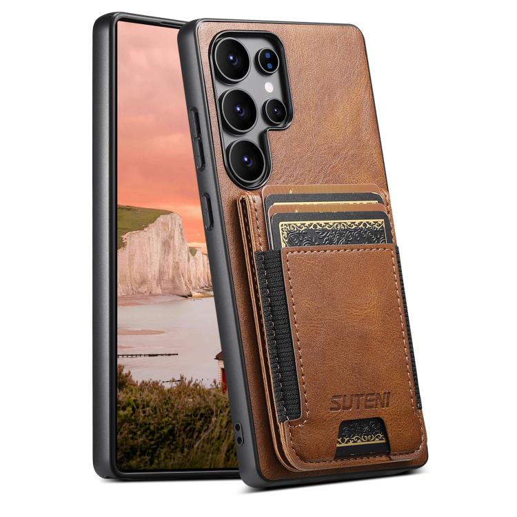 Custodia portafoglio in pelle per Samsung Galaxy S26+ 5G