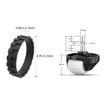 Pneumatici di ricambio per rotelle iRobot Roomba serie 500 e 600