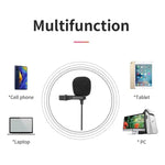 Microfono Lavalier 3,5 mm per smartphone e laptop