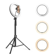 Set luci di bellezza 10" con treppiede regolabile FM-536A