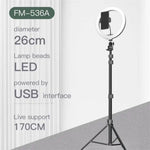 Set luci di bellezza 10" con treppiede regolabile FM-536A