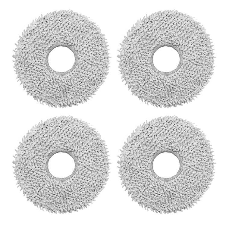 Set 4 panni mop lavabili per aspirapolvere Ecovacs Deebot