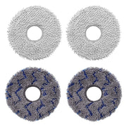 JUNSUNMAY 4 pezzi di ricambio per mop lavabili per ECOVACS DEEBOT X1 Turbo / X2 Omni / T20 Pro