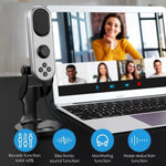 Microfono cardioide USB da tavolo con riduzione rumore