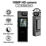Telecamera HD L9 WiFi con visione notturna e rotazione 180°
