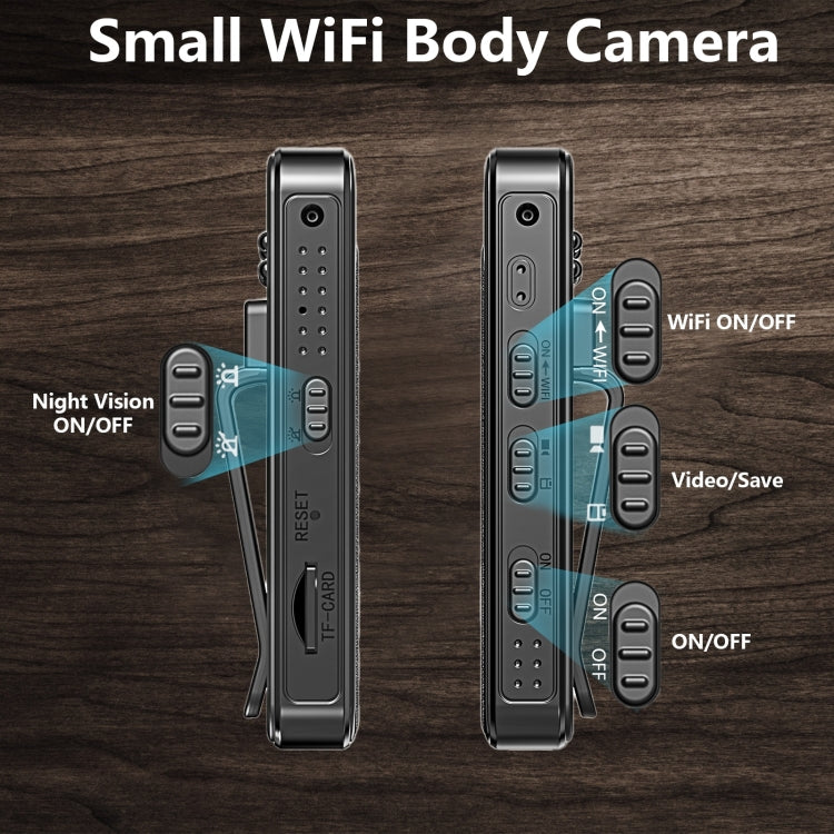 Telecamera WiFi L7 1080P HD con visione notturna