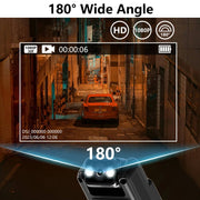 L12WIFI Telecamera per visione notturna con rotazione di 180 gradi Telecamera per registrazione video per conferenze sportive all'aperto, L12 WiFi