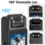 Telecamera WiFi L12 con visione notturna e rotazione 180°