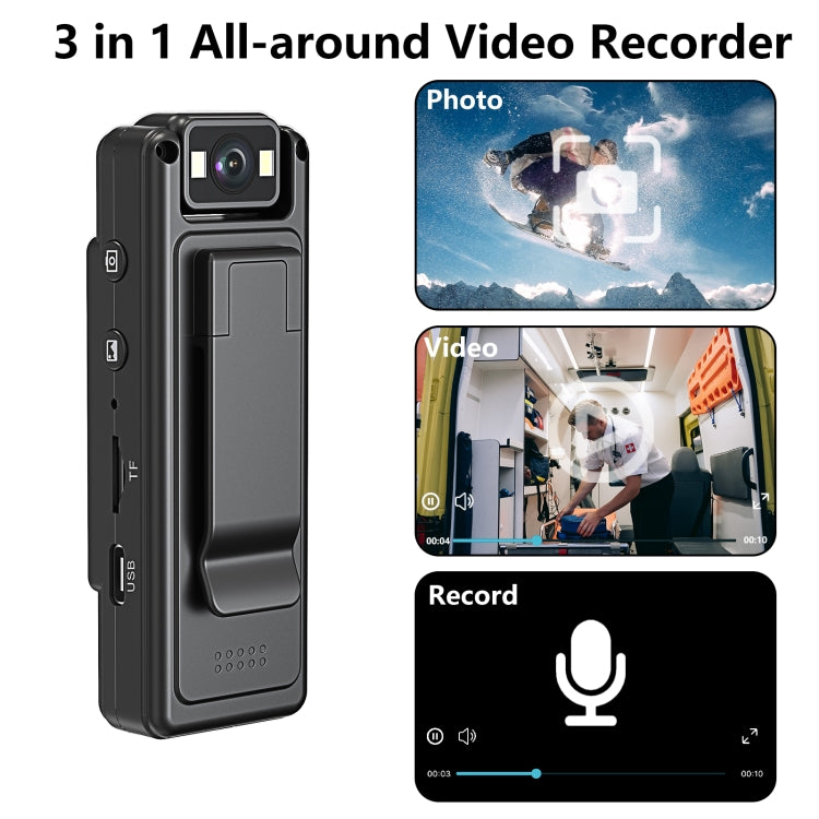 Telecamera WiFi L12 con visione notturna e rotazione 180°