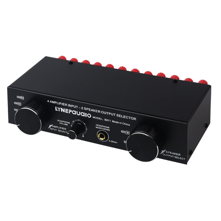 Selettore altoparlante amplificatore di potenza 4 ingressi 2 uscite o 2 ingressi 4 uscite, 4 Input 2 Output or 2 In 4 Out