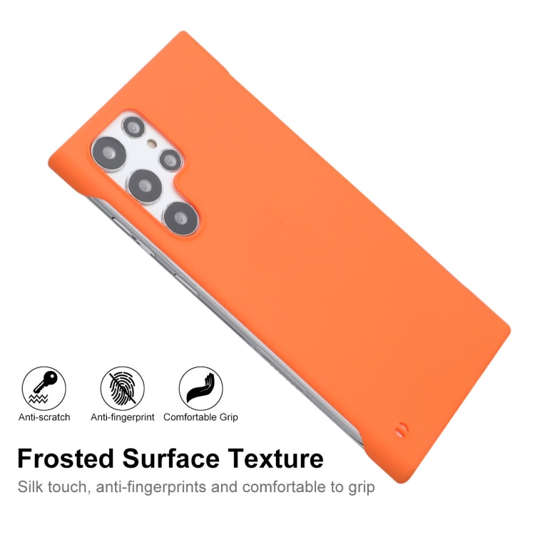 Custodia rigida per PC ENKAY opaca senza cornice, For Samsung Galaxy S24 Ultra 5G