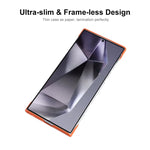 Custodia rigida per PC ENKAY opaca senza cornice, For Samsung Galaxy S24 Ultra 5G
