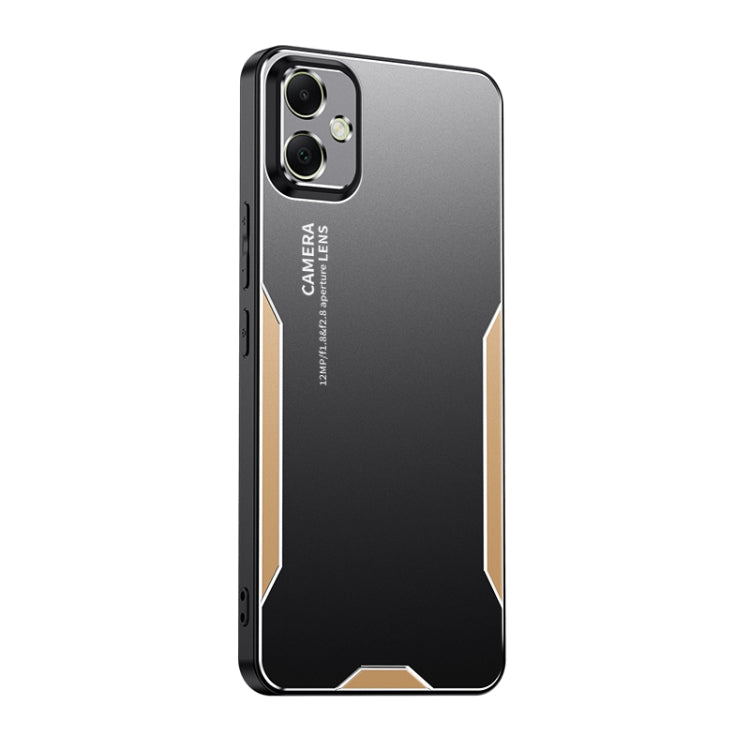 Custodia per telefono ibrida in metallo TPU serie Blade, For Galaxy A15, For Galaxy A05, For Galaxy A05s, For Galaxy S23 FE 5G, For Galaxy S23+ 5G, For Galaxy S23 5G