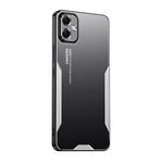 Custodia per telefono ibrida in metallo TPU serie Blade, For Galaxy A15, For Galaxy A05, For Galaxy A05s, For Galaxy S23 FE 5G, For Galaxy S23+ 5G, For Galaxy S23 5G