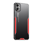 Custodia per telefono ibrida in metallo TPU serie Blade, For Galaxy A15, For Galaxy A05, For Galaxy A05s, For Galaxy S23 FE 5G, For Galaxy S23+ 5G, For Galaxy S23 5G