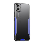 Custodia per telefono ibrida in metallo TPU serie Blade, For Galaxy A15, For Galaxy A05, For Galaxy A05s, For Galaxy S23 FE 5G, For Galaxy S23+ 5G, For Galaxy S23 5G