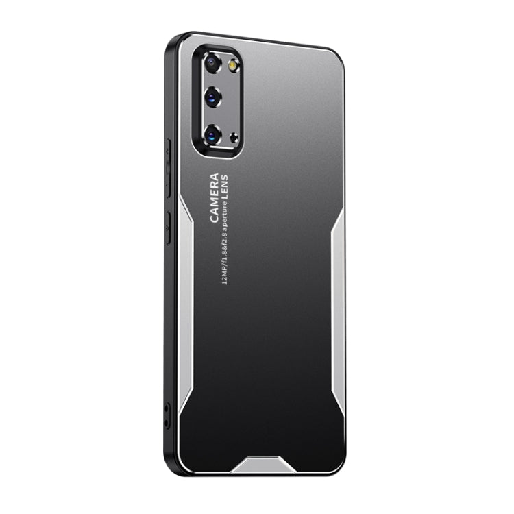 Custodia per telefono ibrida in metallo TPU serie Blade, For Galaxy S21 5G, For Galaxy S21+ 5G, For Galaxy S20 Ultra, For Galaxy S20, For Galaxy S20+