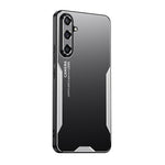 Custodia per telefono ibrida in metallo TPU serie Blade, For Galaxy A15, For Galaxy A05, For Galaxy A05s, For Galaxy S23 FE 5G, For Galaxy S23+ 5G, For Galaxy S23 5G