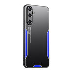 Custodia per telefono ibrida in metallo TPU serie Blade, For Galaxy A15, For Galaxy A05, For Galaxy A05s, For Galaxy S23 FE 5G, For Galaxy S23+ 5G, For Galaxy S23 5G