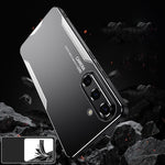 Custodia per telefono ibrida in metallo TPU serie Blade, For Galaxy S24 FE 5G, For Galaxy A55 5G, For Galaxy A35 5G, For Galaxy S24 Ultra 5G, For Galaxy S24+ 5G, For Galaxy S24 5G