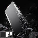Custodia per telefono ibrida in metallo TPU serie Blade, For Galaxy S21 5G, For Galaxy S21+ 5G, For Galaxy S20 Ultra, For Galaxy S20, For Galaxy S20+