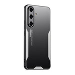 Custodia per telefono ibrida in metallo TPU serie Blade, For Galaxy A36 5G, For Galaxy S25 5G, For Galaxy S25+ 5G, For Galaxy S25 Ultra 5G, For Galaxy A16 5G, For Galaxy A06 4G