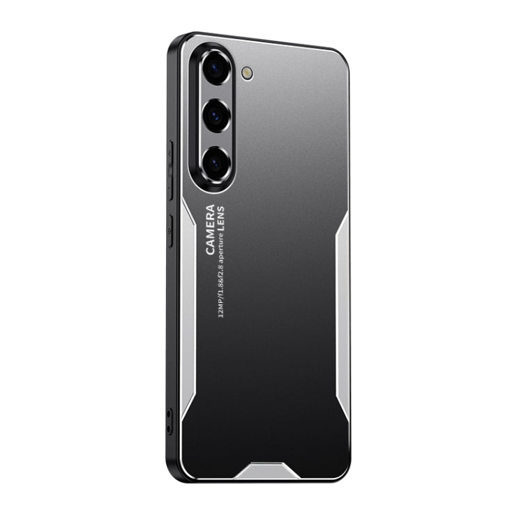 Custodia per telefono ibrida in metallo TPU serie Blade, For Galaxy A36 5G, For Galaxy S25 5G, For Galaxy S25+ 5G, For Galaxy S25 Ultra 5G, For Galaxy A16 5G, For Galaxy A06 4G