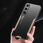 Custodia per telefono ibrida in metallo TPU serie Blade, For Galaxy A36 5G, For Galaxy S25 5G, For Galaxy S25+ 5G, For Galaxy S25 Ultra 5G, For Galaxy A16 5G, For Galaxy A06 4G
