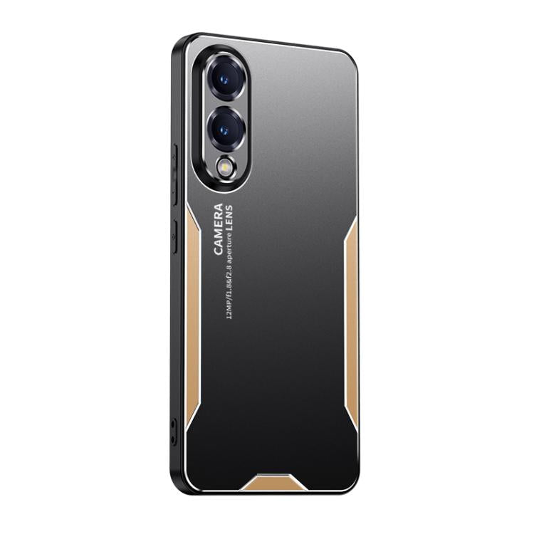 Custodia per telefono ibrida in metallo TPU serie Blade, For Galaxy S26 FE 5G, For Galaxy S25 FE 5G, For Galaxy A07 5G, For Galaxy A17 5G, For Galaxy S25 Edge 5G, For Galaxy A26 5G